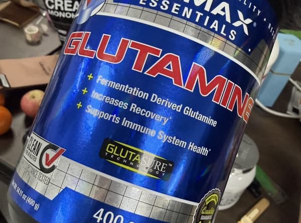 allmax essentials glutamine 14 11 oz 400 g 2