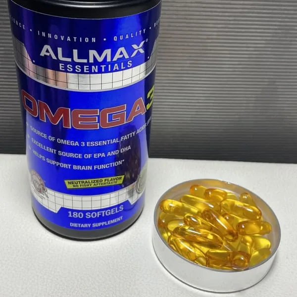 allmax essentials omega 3 180 softgels 2