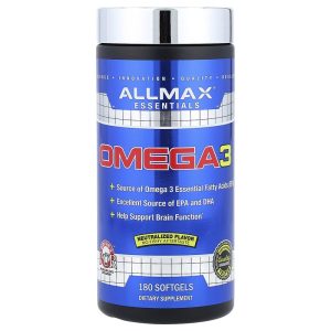 Allmax Essentials Omega-3 180 Softgels