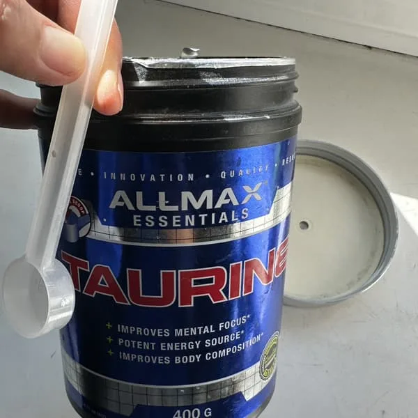 allmax essentials taurine 14 11 oz 400 g 2