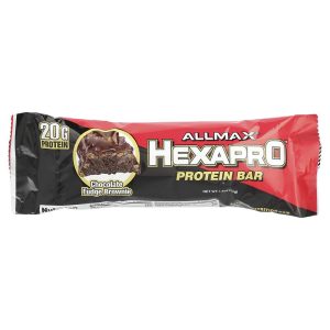 Allmax Hexapro Protein Bar Chocolate Fudge Brownie 1.9 oz (53 g)