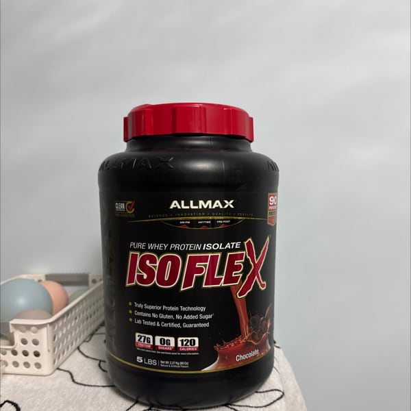 allmax isoflex pure whey protein isolate chocolate 5 lbs 2 27 kg 2
