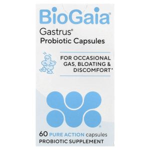 Biogaia Gastrus Probiotic Capsules, 60 Pure Action Capsules