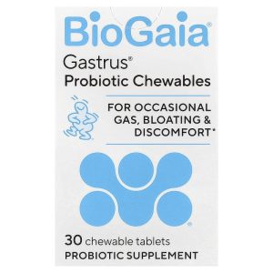 Biogaia Gastrus Probiotic Chewables, 30 Chewable Tablets của Biogaia