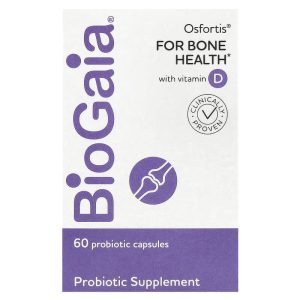 Biogaia Osfortis with Vitamin D, 60 Probiotic Capsules