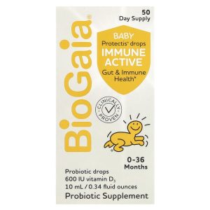Biogaia Protectis Baby Immune Active Probiotic Drops 0-36 Months 0.17 fl oz (5 ml)