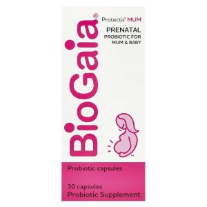 Biogaia Protectis Mum Prenatal Probiotic for Mum & Baby, 100 Million CFU, 30 Capsules