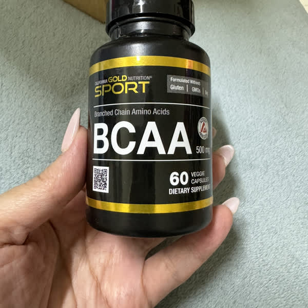 california gold nutrition bcaa ajipure branched chain amino acids 2 1 1 with l leucine l isoleucine and l valine 500 mg 60 veggie capsules 2