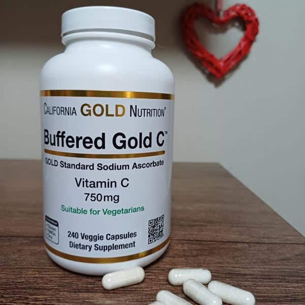 california gold nutrition buffered gold c gold standard sodium ascorbate vitamin c 60 veggie capsules 2