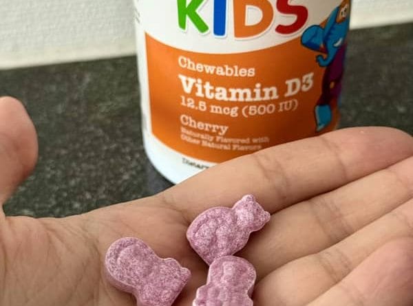 california gold nutrition chewable vitamin d3 for children natural cherry 12 5 mcg 500 iu 90 vegetarian tablets 2