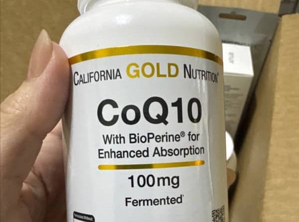 california gold nutrition coq10 ubiquinone usp with bioperine black pepper extract enhanced bioavailability 100 mg 150 veggie capsules 2