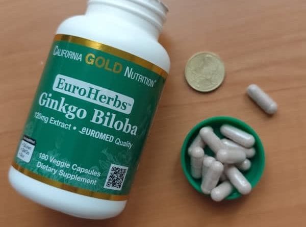 california gold nutrition euroherbs ginkgo biloba extract euromed quality 120 mg 60 veggie capsules 2