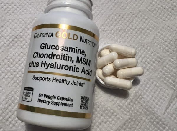 california gold nutrition glucosamine chondroitin msm plus hyaluronic acid 60 veggie capsules 5