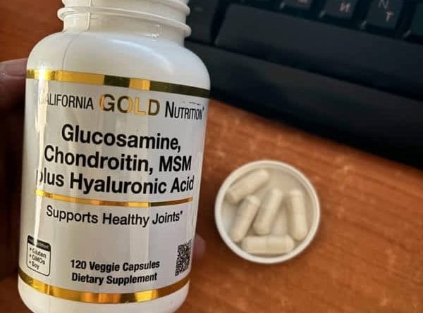 california gold nutrition glucosamine chondroitin msm plus hyaluronic acid 60 veggie capsules 8