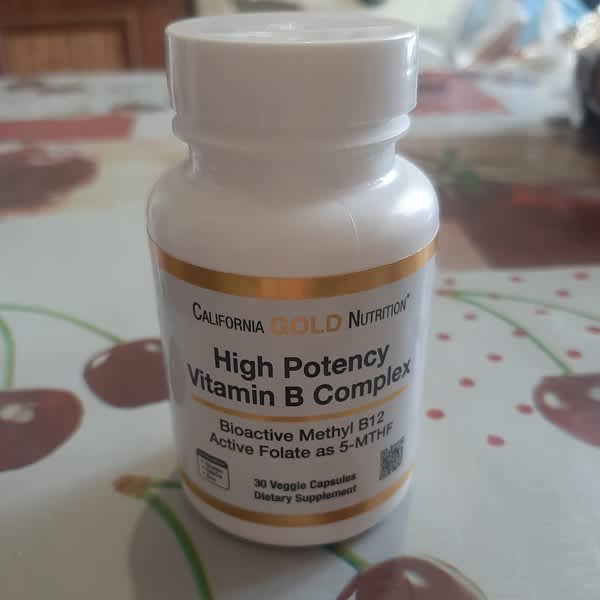 california gold nutrition high potency vitamin b complex with methyl folate methyl b12 90 veggie capsules 2