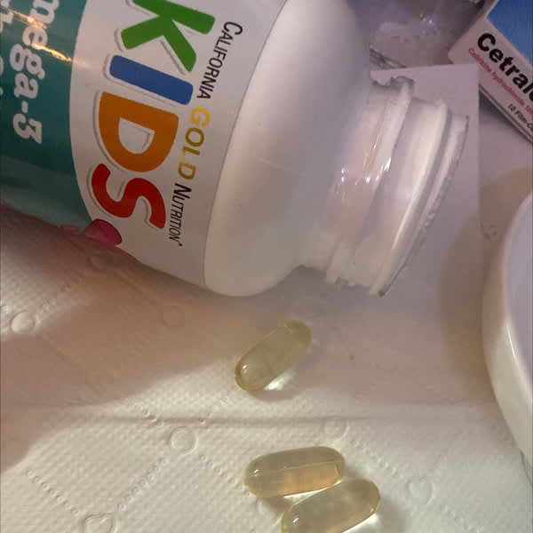 california gold nutrition kid s omega 3 fish oil natural strawberry 60 fish gelatin softgels 6