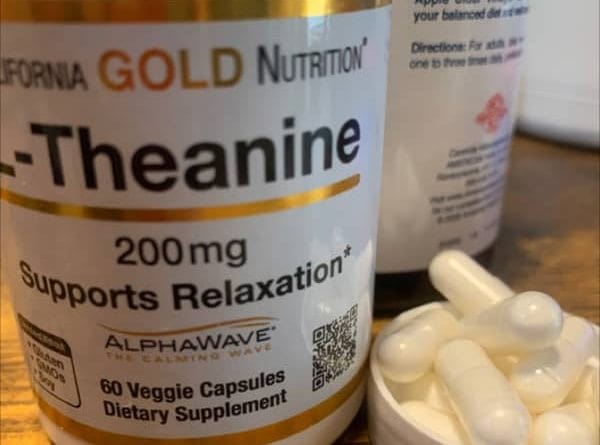 california gold nutrition l theanine featuring alphawave 200 mg 60 veggie capsules 2