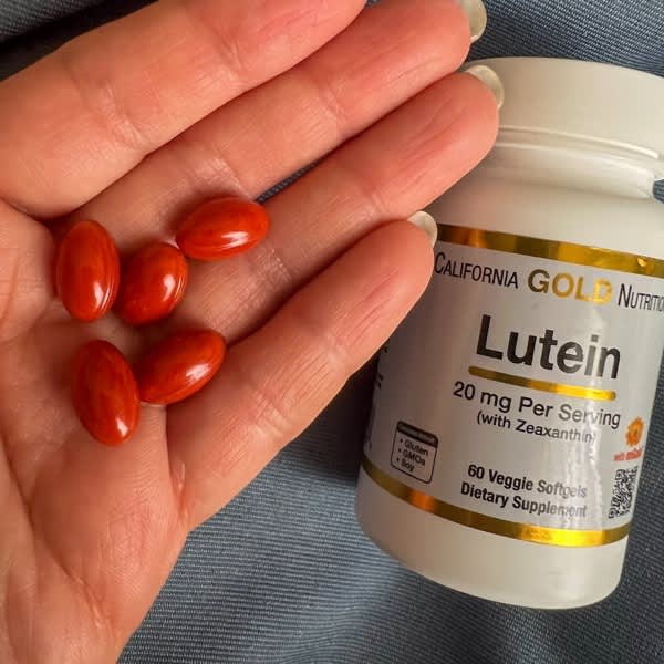 california gold nutrition lutein with zeaxanthin from marigold extract 120 veggie softgels 2