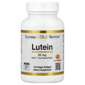 Lutein with Zeaxanthin from Marigold Extract, 120 Veggie Softgels của California Gold Nutrition
