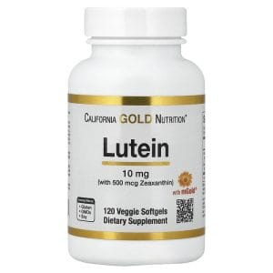 Lutein with Zeaxanthin from Marigold Extract, 120 Veggie Softgels của California Gold Nutrition