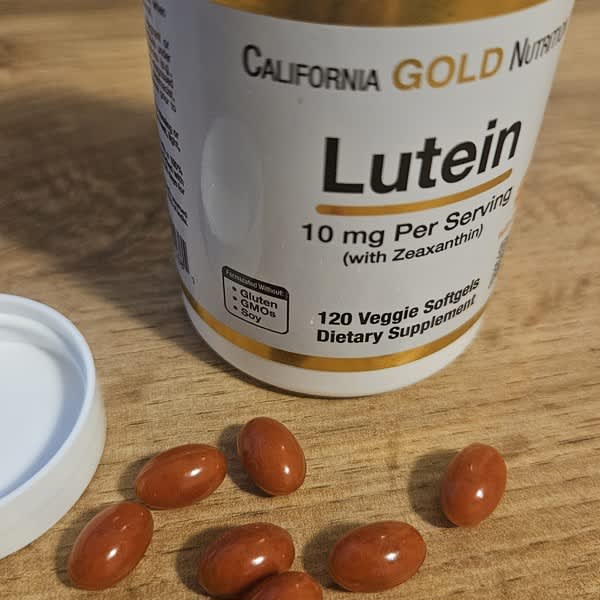 california gold nutrition lutein with zeaxanthin from marigold extract 120 veggie softgels 6