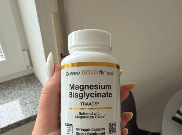 california gold nutrition magnesium bisglycinate chelate albion traacs 60 veggie capsules 100 mg per capsule 2