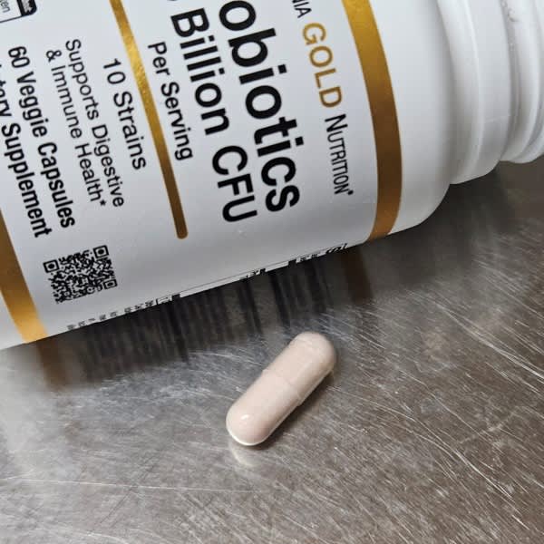 california gold nutrition probiotics with lactobacillus acidophilus bifidobacterium lactis lactobacillus plantarum and lactobacillus casei 10 strain blend 25 billion cfu 60 veggie capsules 2