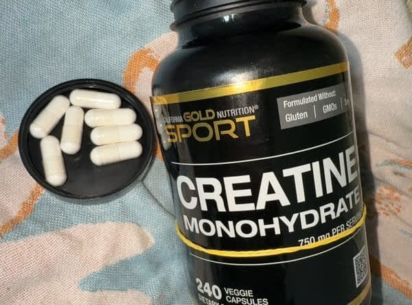 california gold nutrition sport creatine monohydrate 750 mg 240 veggie capsules 2