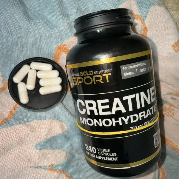 Mua hàng iHerb 24 california gold nutrition sport creatine monohydrate 750 mg 240 veggie capsules 2