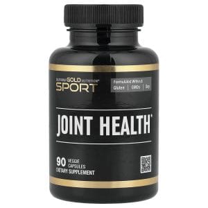 Sport Joint Health with MSM, Glucosamine HCl, Chondroitin Sulfate, Turmeric and Boswellia, 90 Veggie Capsules của California Gold Nutrition