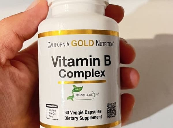 california gold nutrition vitamin b complex with folate biotin pantothenic acid and vitamin b6 60 veggie capsules 2