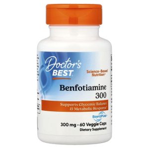 Benfotiamine 300, 300 mg, 60 Veggie Caps của Doctor's Best