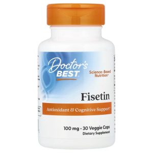 Fisetin 100 mg, 30 Veggie Caps của Doctor's Best