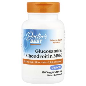 Glucosamine Chondroitin MSM 120 Veggie Capsules của Doctor's Best