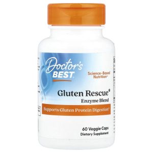 Gluten Rescue Enzyme Blend, 60 Veggie Caps của Doctor's Best