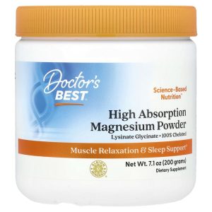 Doctor's Best High Absorption Magnesium Powder 7.1 oz (200 g)