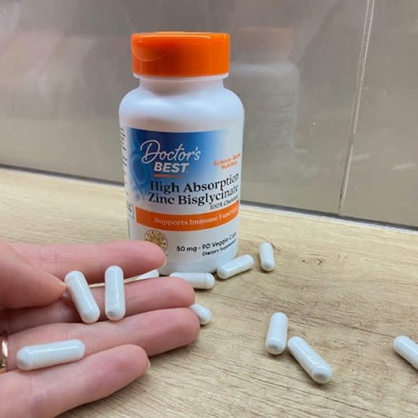 doctor s best high absorption zinc bisglycinate 50 mg 90 veggie caps 2