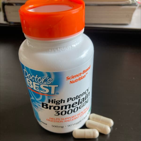 doctor s best high potency bromelain 500 mg 90 veggie caps 2