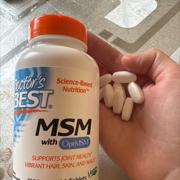 doctor s best msm with optimsm 1 500 mg 120 tablets 2