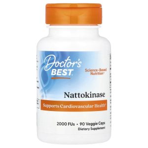 Nattokinase 2,000 FUs, 90 Veggie Caps của Doctor's Best
