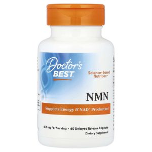 Doctor's Best NMN 60 Delayed Release Capsules 200 mg per Capsule