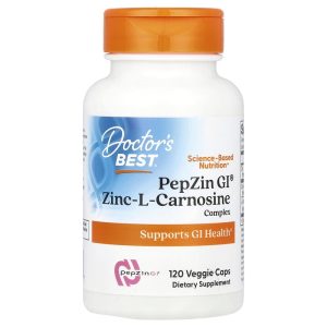 Pepzin GI Zinc L-Carnosine Complex, 120 Veggie Caps của Doctor's Best