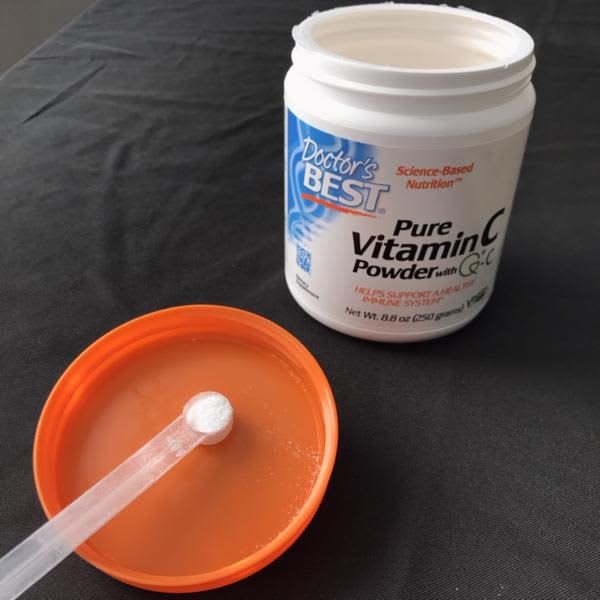 doctor s best pure vitamin c powder with q c 8 8 oz 250 g 2