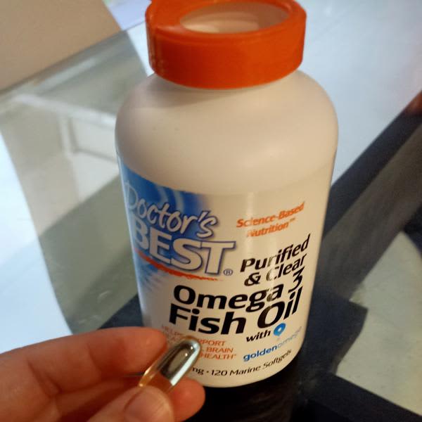 doctor s best purified clear omega 3 fish oil 120 marine softgels 1 000 mg per softgel 2