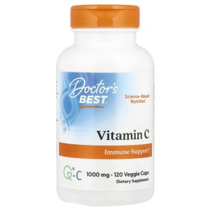 Vitamin C 1,000 mg, 120 Veggie Caps của Doctor's Best