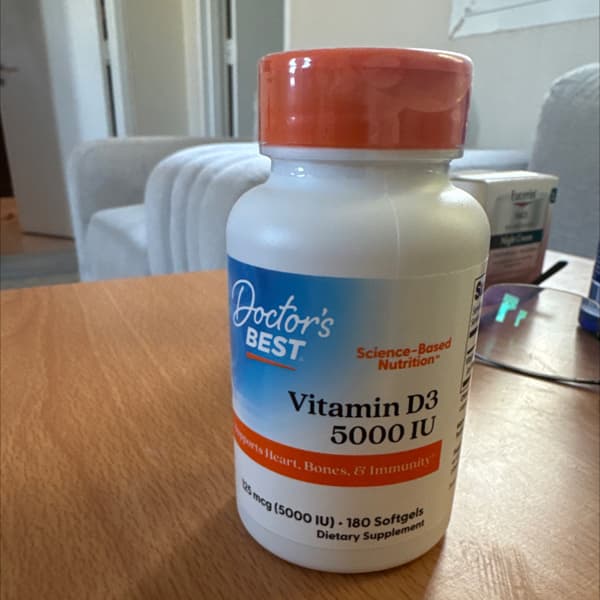 doctor s best vitamin d3 125 mcg 5 000 iu 180 softgels 2