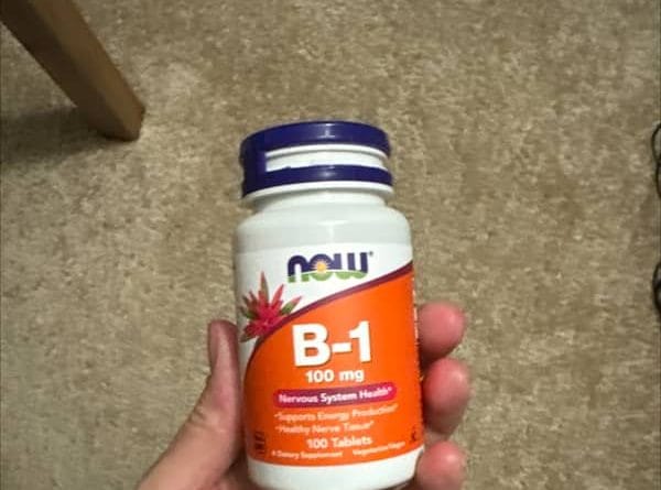 now foods b 1 100 mg 100 tablets 2
