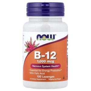 B-12 100 Lozenges của NOW Foods