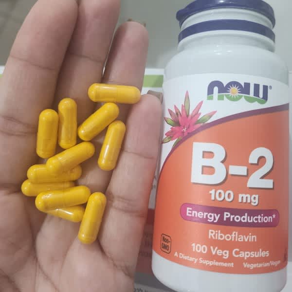 now foods b 2 100 mg 100 veg capsules 6