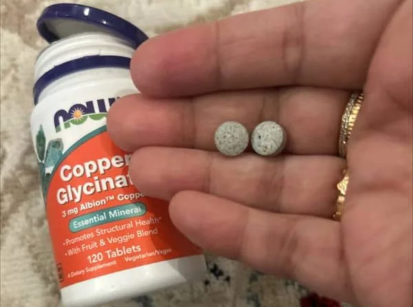Đánh giá chi tiết NOW Foods Copper Glycinate 3 mg, 120 viên 7 now foods copper glycinate 3 mg 120 tablets 2